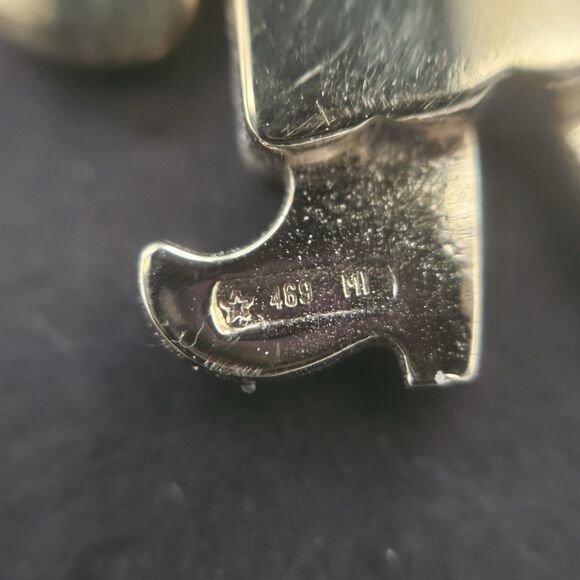 RARE Pomellato Jewelry Queen Diamond 18k Yellow Gold Charm Pendant Movable Arms - Picture 7 of 11